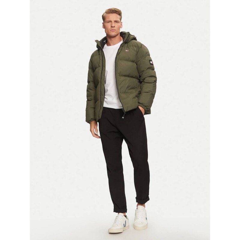 Tommy Jeans pánská khaki bunda