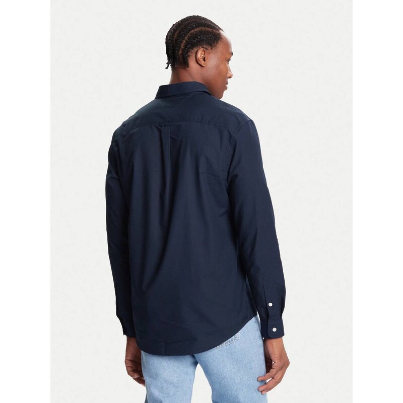 Tommy Jeans pánská modrá košile