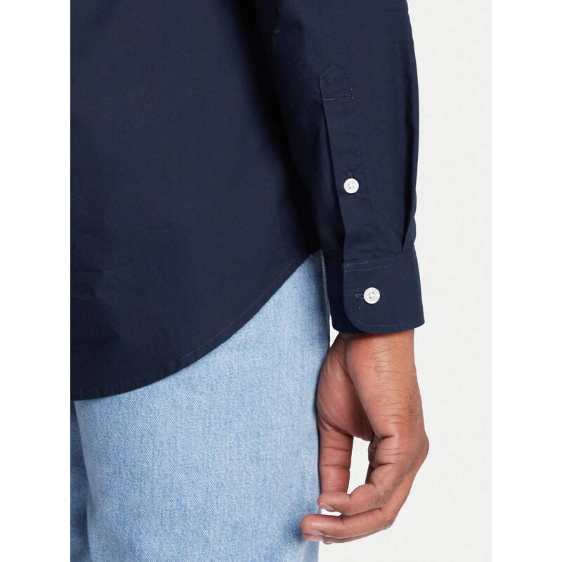 Tommy Jeans pánská modrá košile