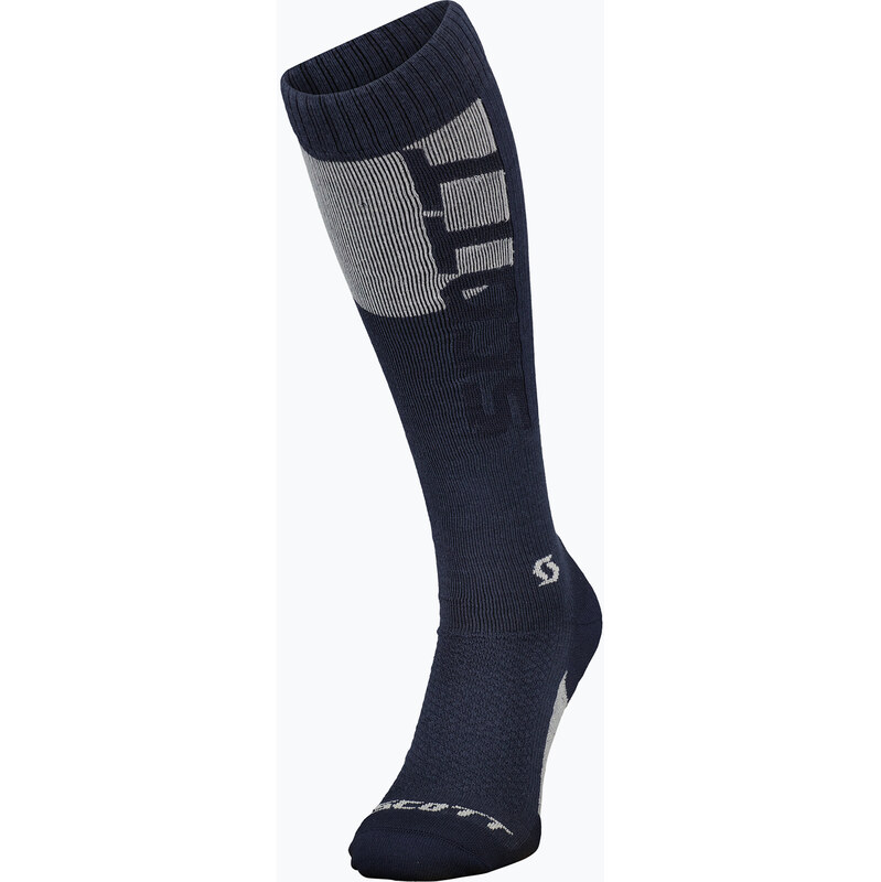 Ponožky SCOTT Merino dark blue/metal blue