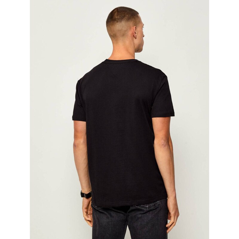 Tommy Jeans pánské černé triko