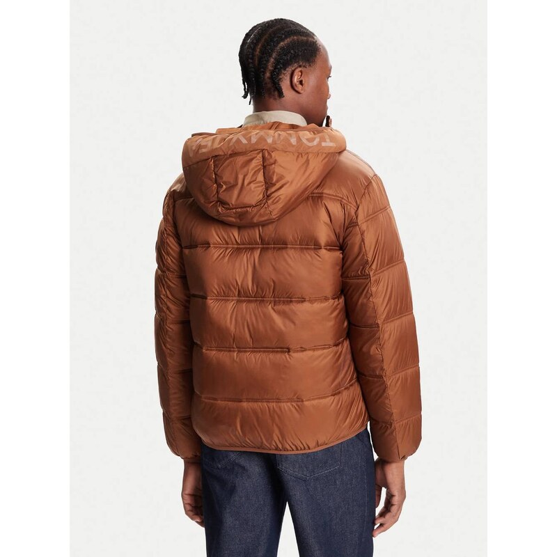 Tommy Jeans pánská hnědá bunda