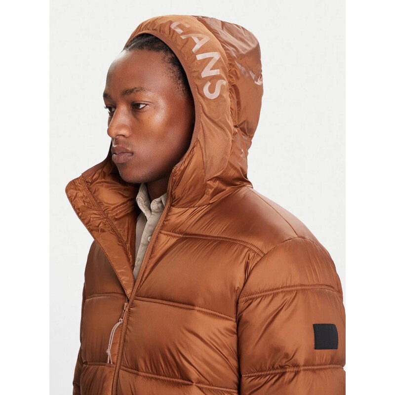 Tommy Jeans pánská hnědá bunda