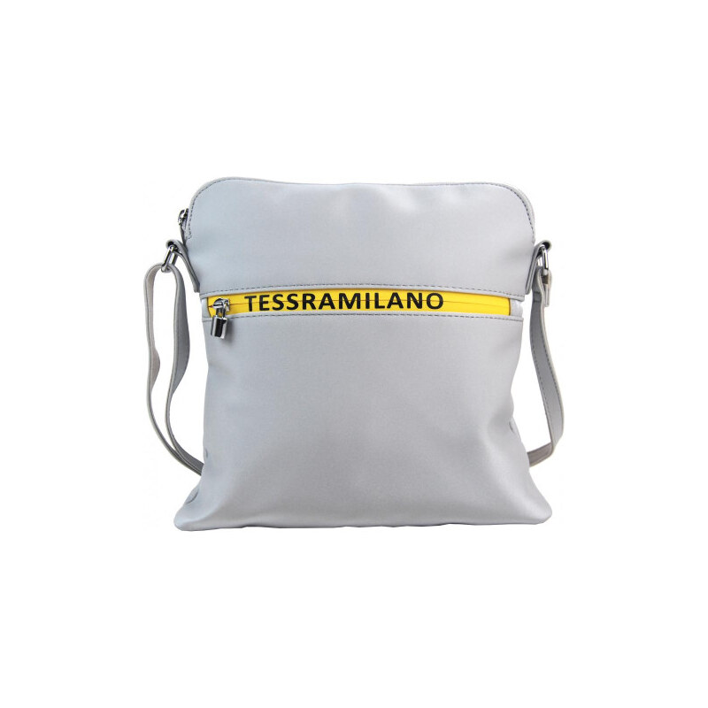 MARIA MARNI Sportovní crossbody dámská kabelka stříbrná 108697014