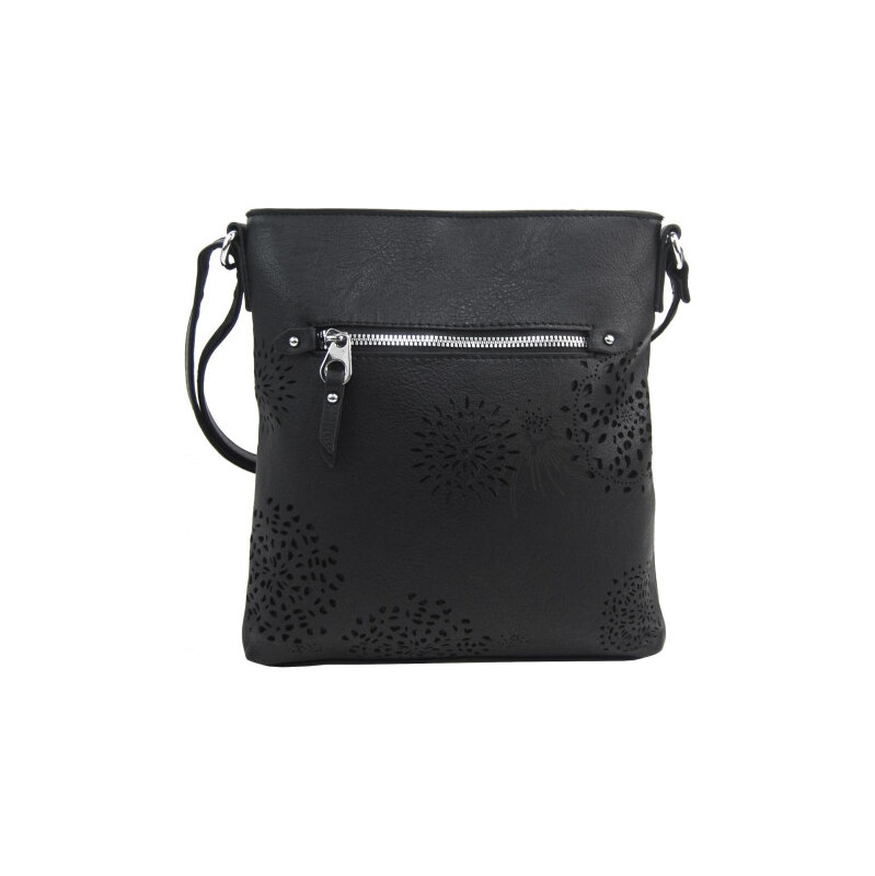 BELLA BELLY Crossbody dámská kabelka v květovaném designu černá 5432 108697033