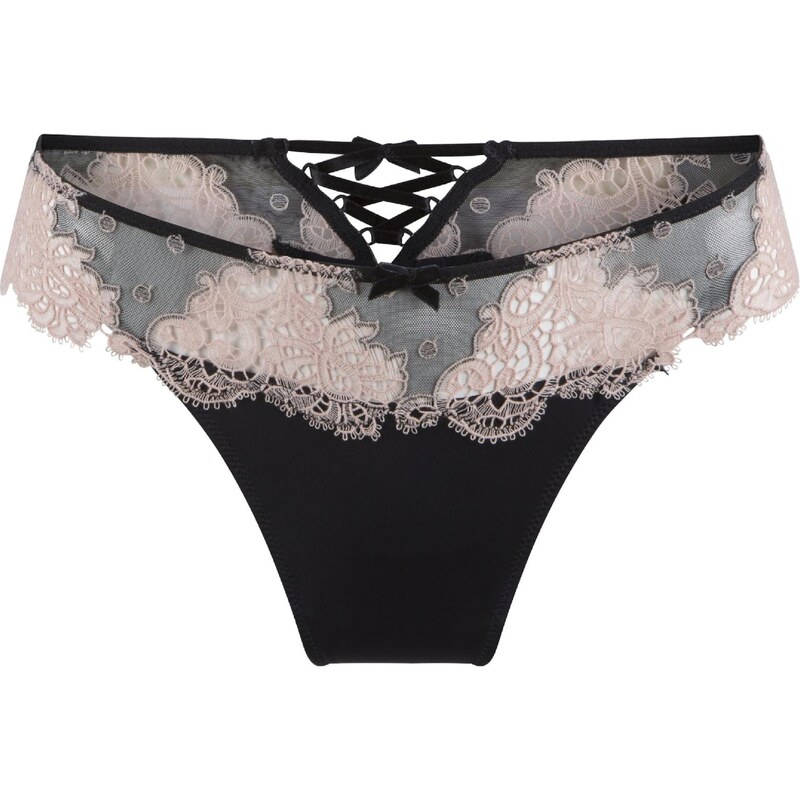 LingaDore Tanga krémová / černá 109307509