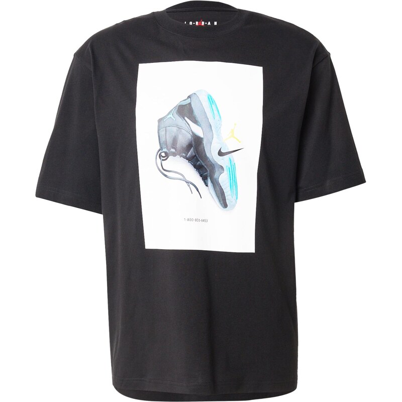 Jordan Tričko BRK AJ11 AD opálová / svítivě modrá / černá / bílá