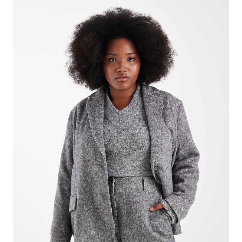 Renee Studio Plus exclusive brushed wool look oversized tailored 109437590