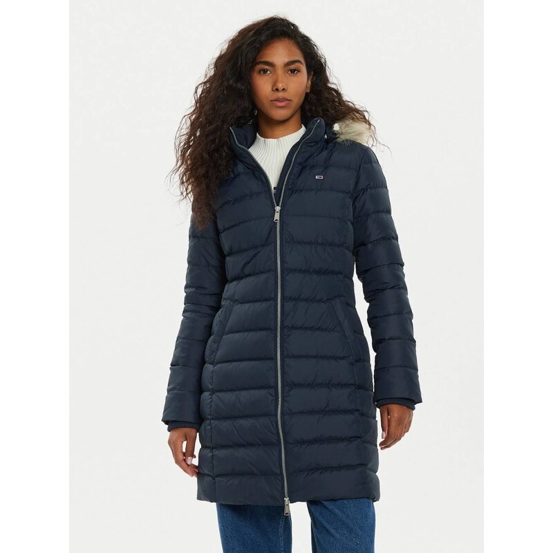 Tommy Jeans dámská modrá bunda