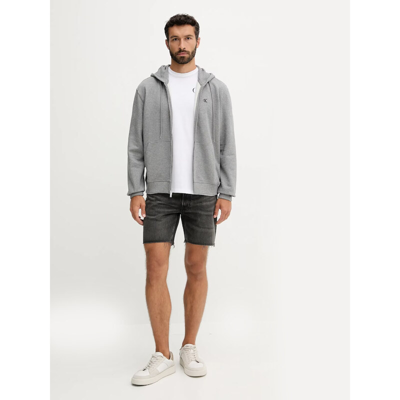 Calvin Klein pánská šedá mikina