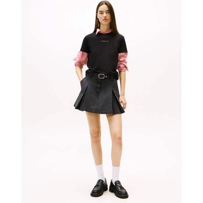 Tommy Jeans dámské černé tričko