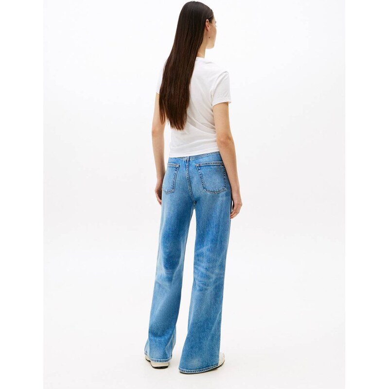 Tommy Jeans dámské bílé tričko
