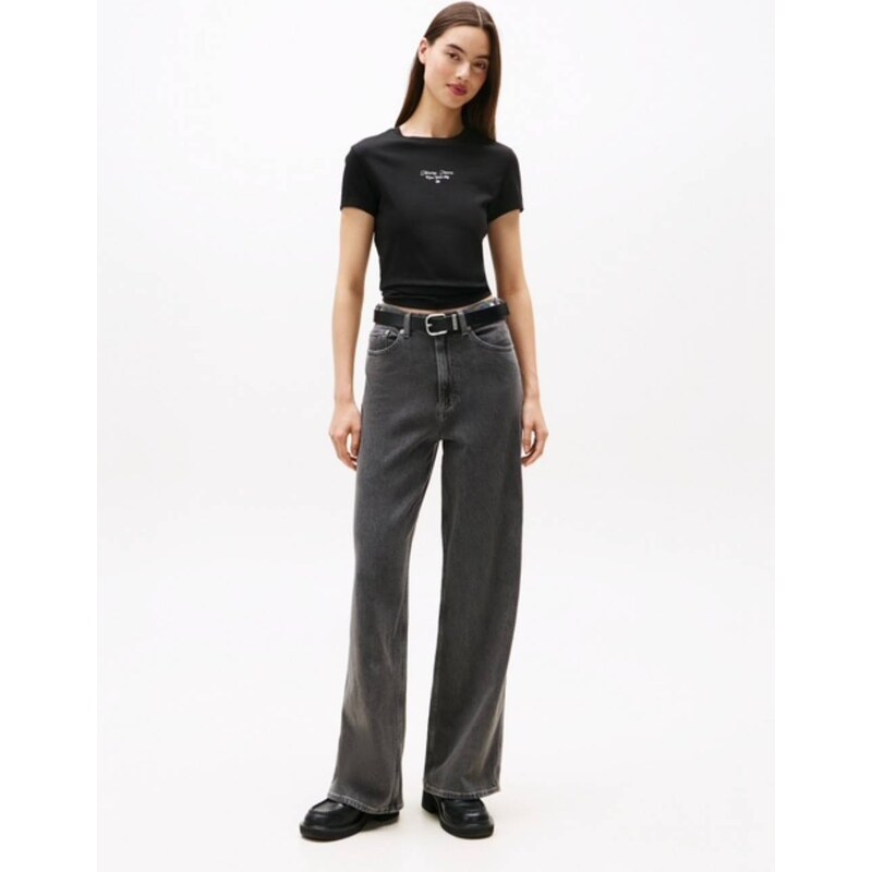 Tommy Jeans dámské černé tričko