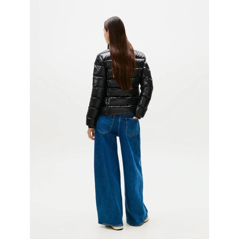 Tommy Jeans dámská černá zimní bunda