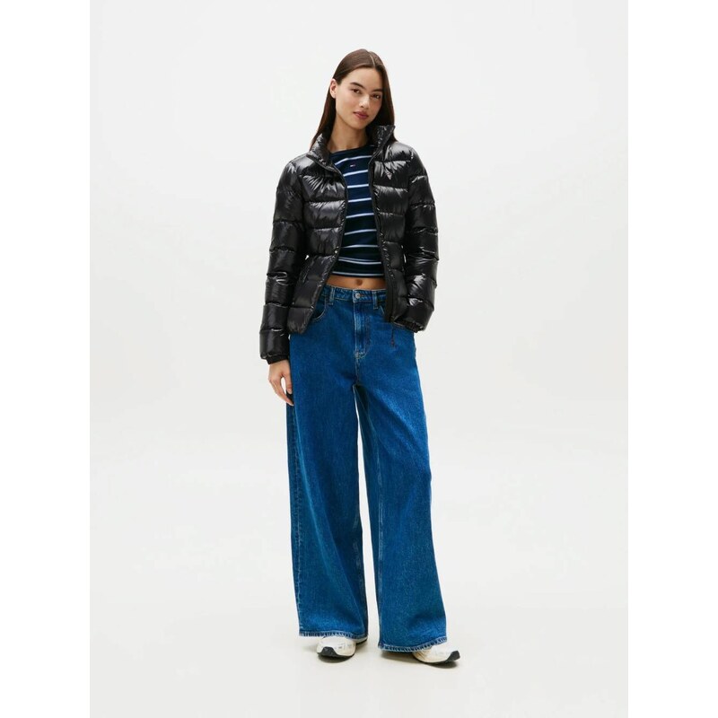 Tommy Jeans dámská černá zimní bunda