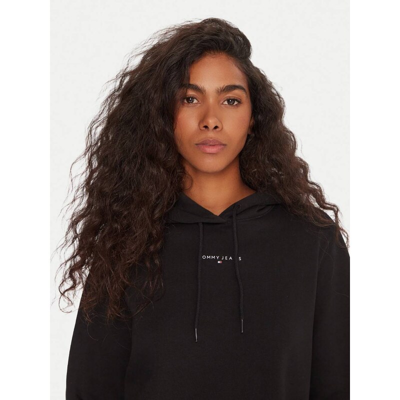 Tommy Jeans dámská černá mikina