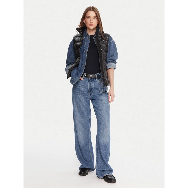 Tommy Jeans dámská černá vesta