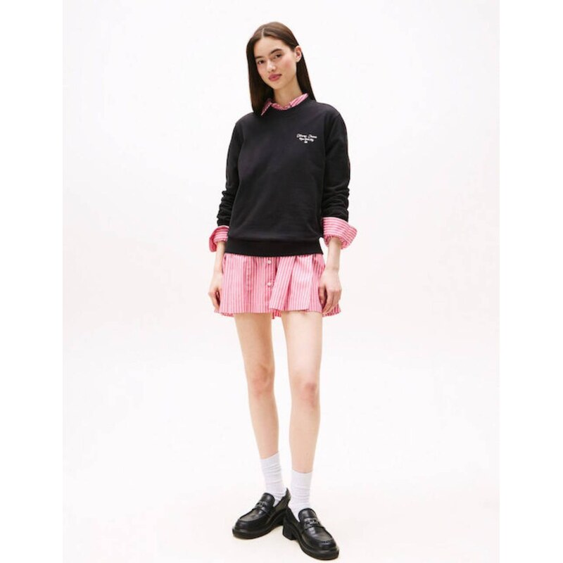 Tommy Jeans dámská černá mikina