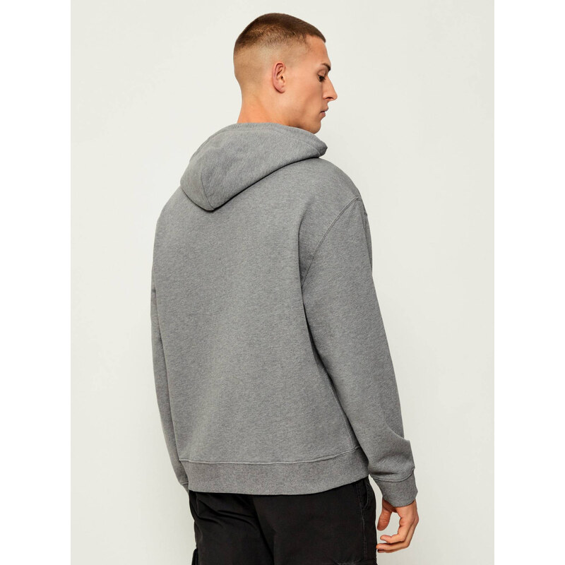 Calvin Klein pánská šedá mikina