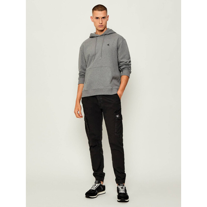 Calvin Klein pánská šedá mikina