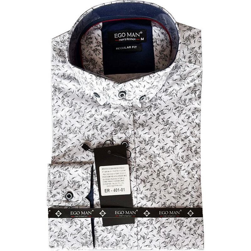 EGO MAN košile pánská ER-401-01 regular fit
