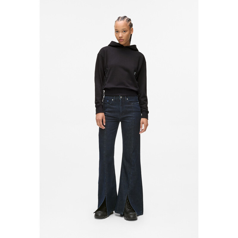 DŽÍNY KARL LAGERFELD JEANS KLJ HR FLARED DENIM W/SLIT