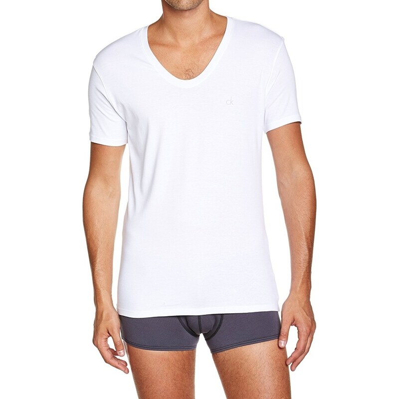 Calvin Klein pánské bílé tričko