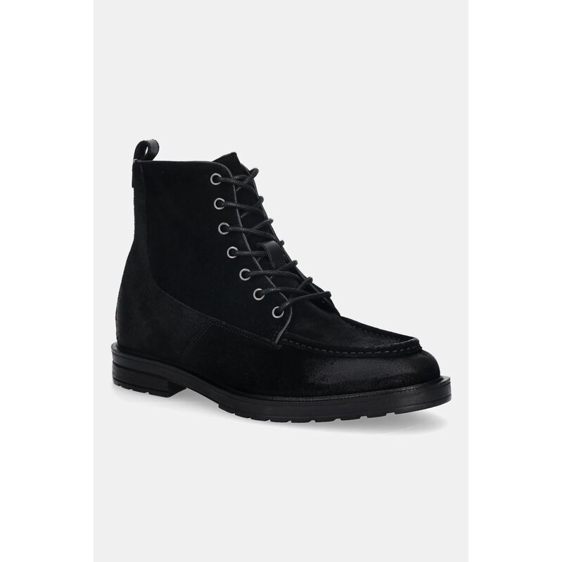 Tommy Hilfiger Semišové boty Tommy Hilfiger CLEATED HILFIGER W