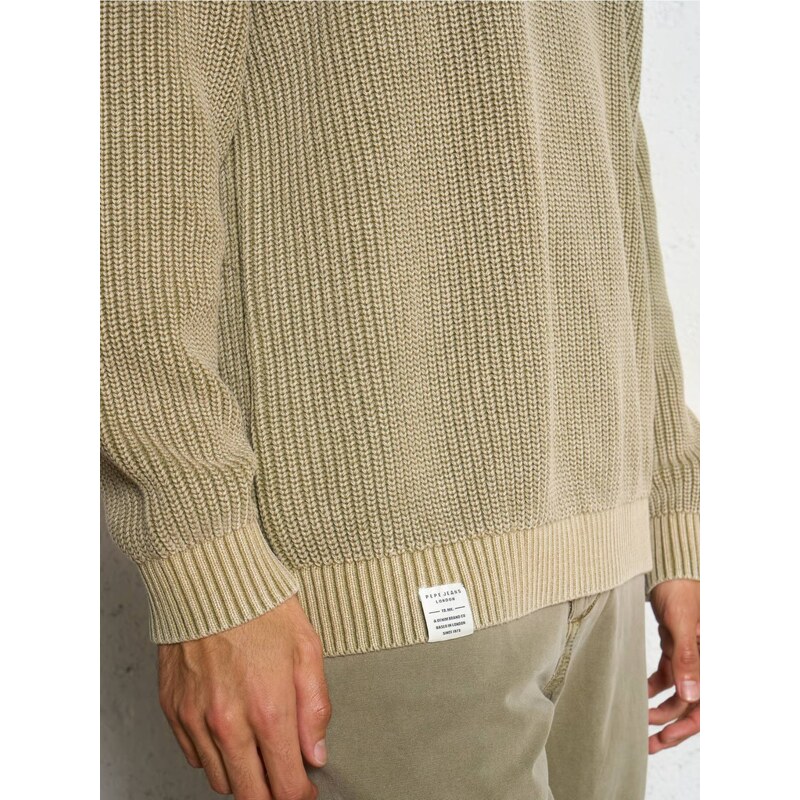 Pepe Jeans pánský khaki svetr