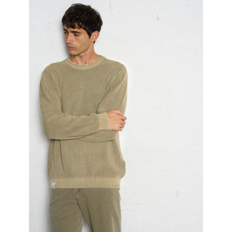 Pepe Jeans pánský khaki svetr