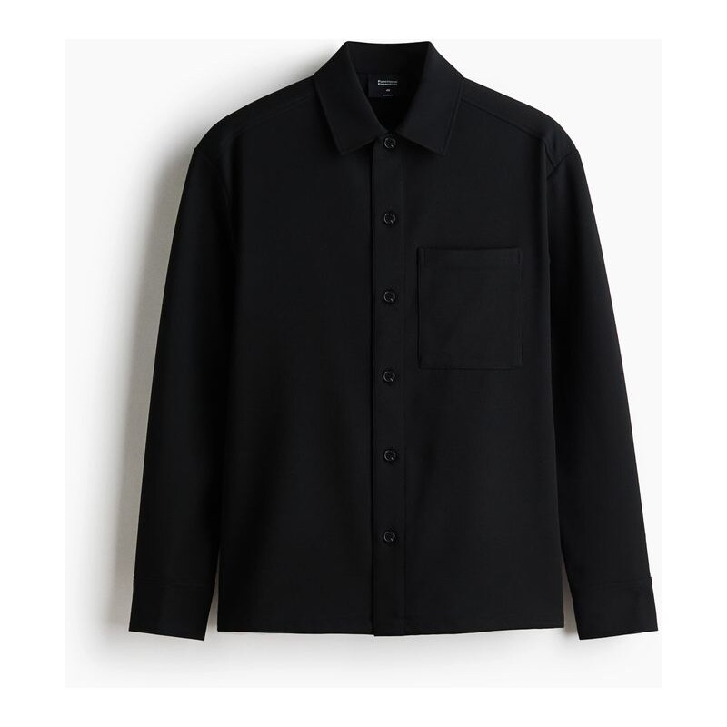 H&M - Svrchní košile Four-way Stretch - Černá
