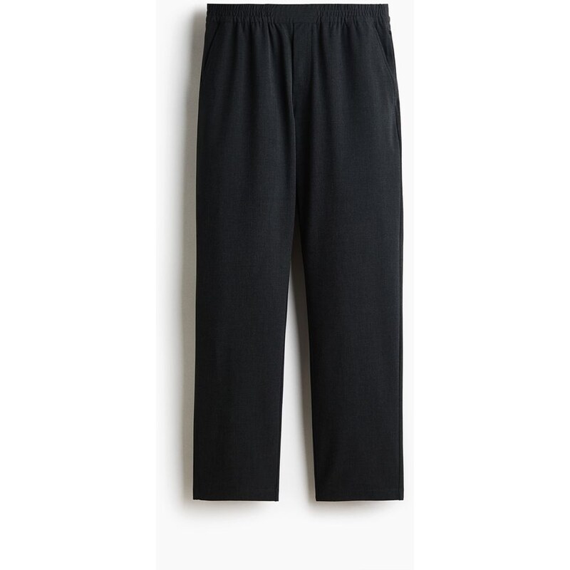 H&M - Natahovací kalhoty Four-way Stretch Regular Fit - Tmavě
