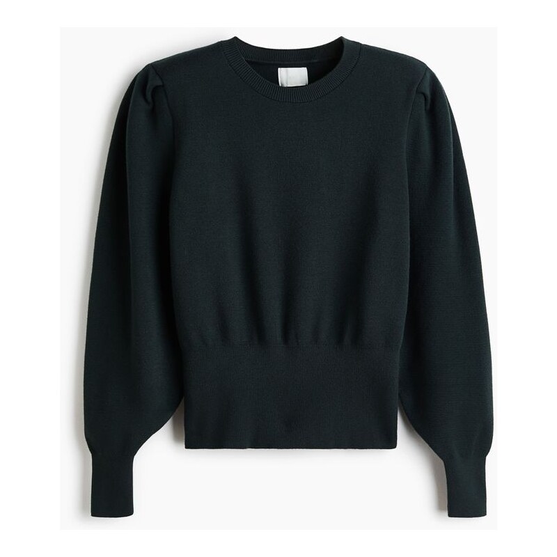 H&M - Tops ramenními vycpávkami - Tmavě Zelená