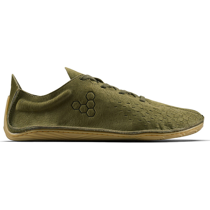 Vivobarefoot SENSUS MENS DARK OLIVE CRACKED LEATHER