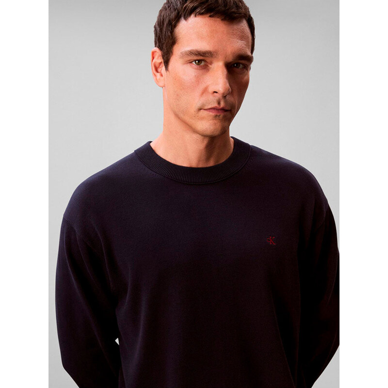 Calvin Klein pánský modrý svetr