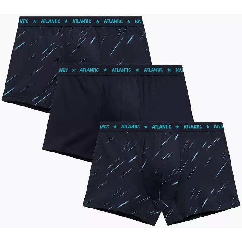 3-PACK Pánské boxerky Atlantic