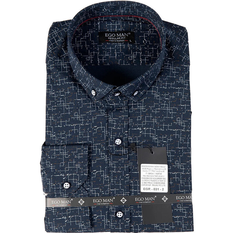 EGO MAN košile pánská EGR-031-2 regular fit