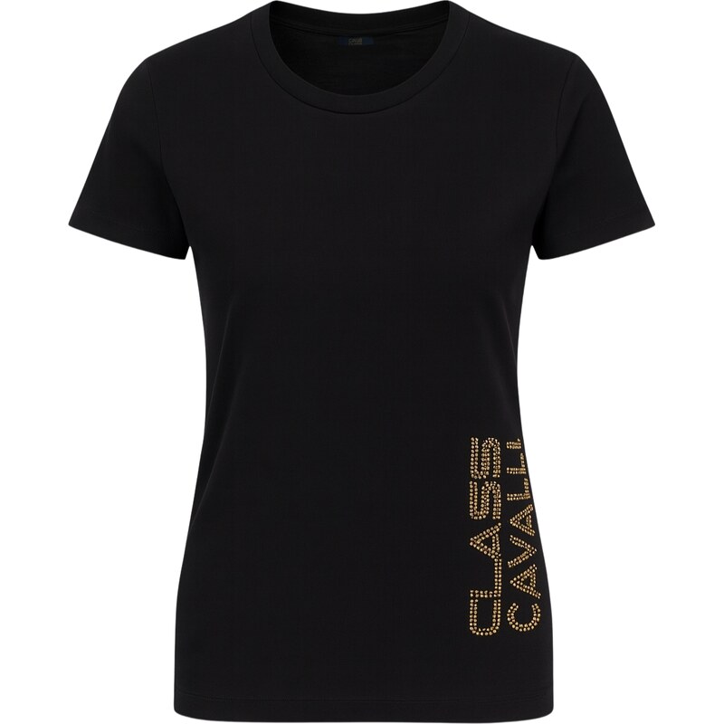 CAVALLI CLASS Logo Black tričko 107952702