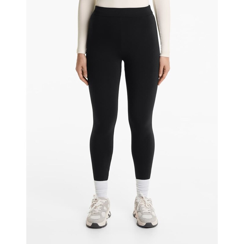 OYSHO Ankle-length high-rise super-extra-warm seamless 70cm leggings 111201812