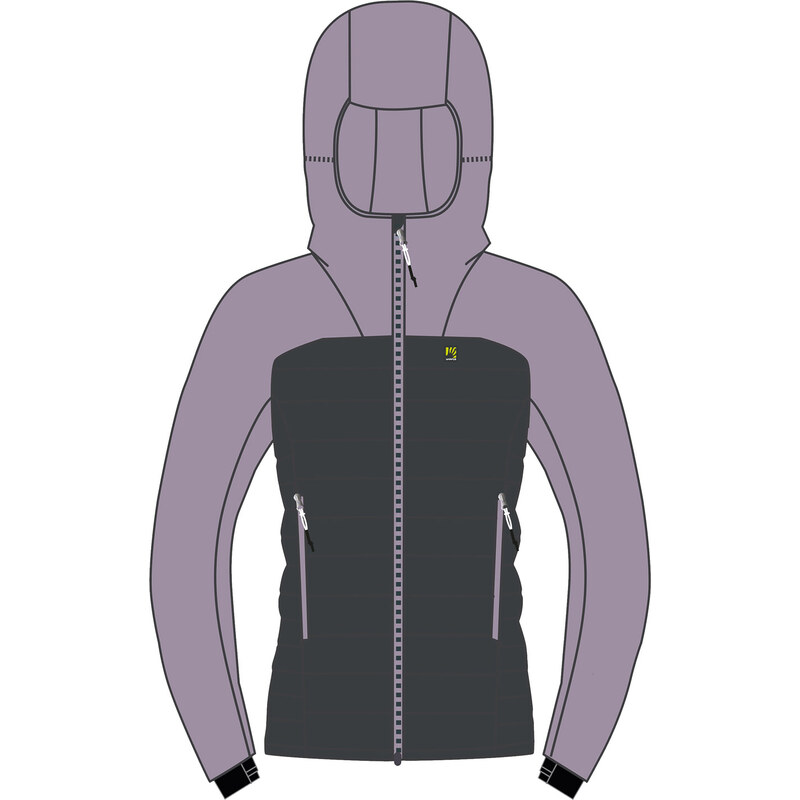 Karpos Sass Dortiga Dámská bunda, Woodl.Gray/Lavender