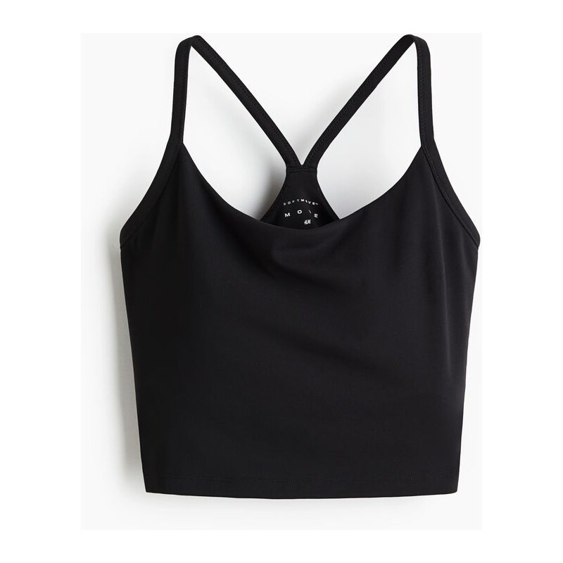 H&M - Sportovní podprsenka Medium Support SoftMove - Černá