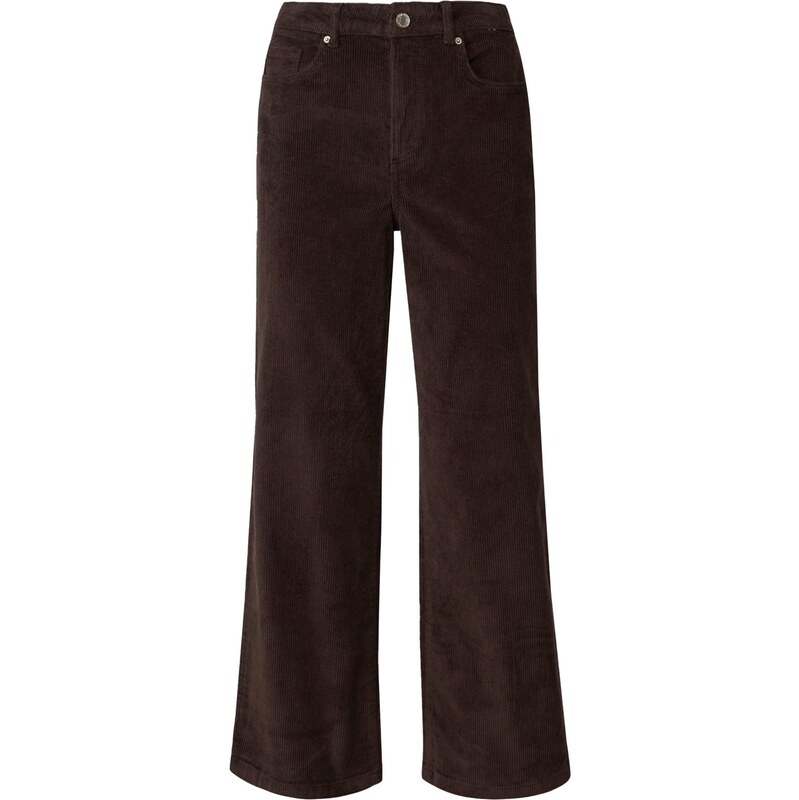 Vero Moda Petite Kalhoty VMTESSA čokoládová