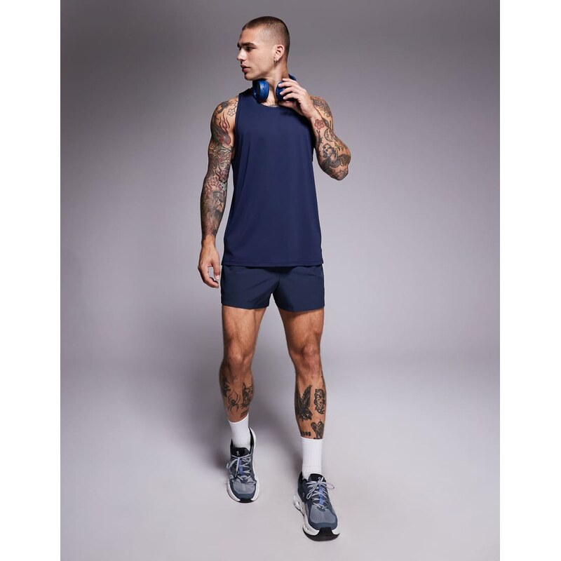 4505 Icon 3 inch quick dry running shorts with back phone pocket in 114406284