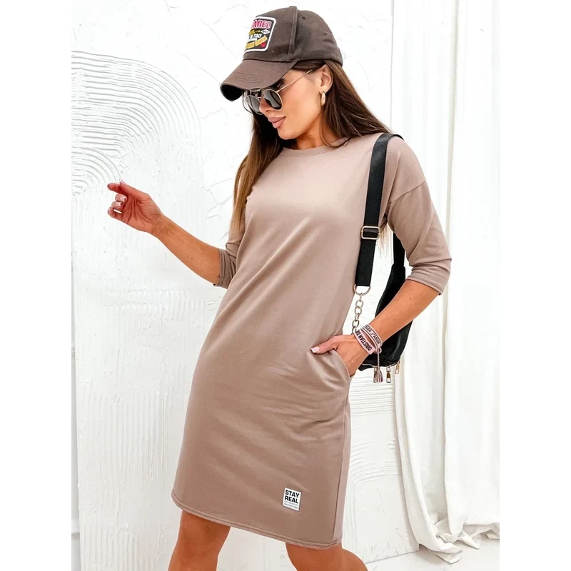 Resti Womens Mini Fabric Dress