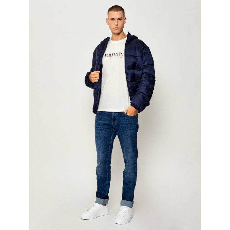 Tommy Jeans pánské bílé triko
