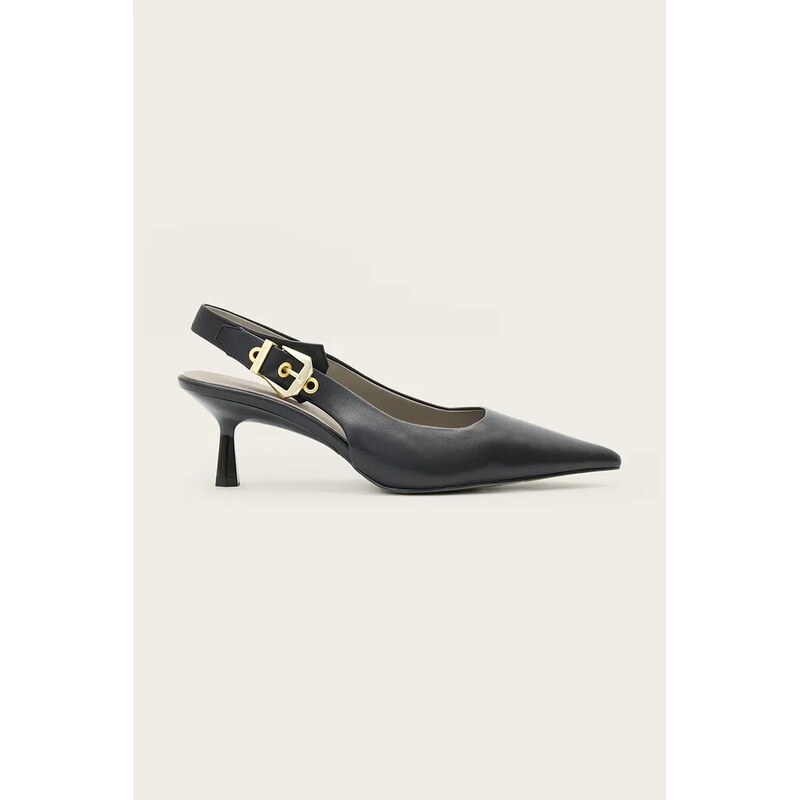 Kožené lodičky AllSaints Idiya Slingback