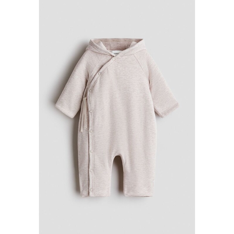 H&M - Vatovaný žerzejový overal do kočárku - Béžová