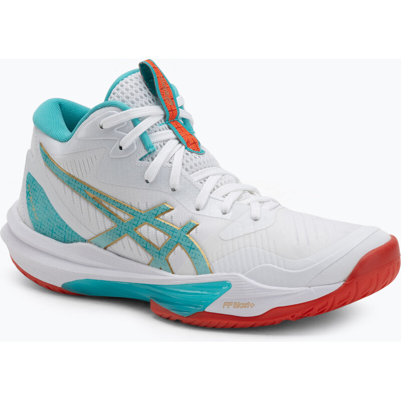 Dámské volejbalové boty Asics Sky Elite FF MT 3 white/sea glass