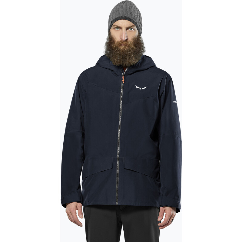 Pánská nepromokavá bunda Salewa Puez GTX 2L EPE navy blazer