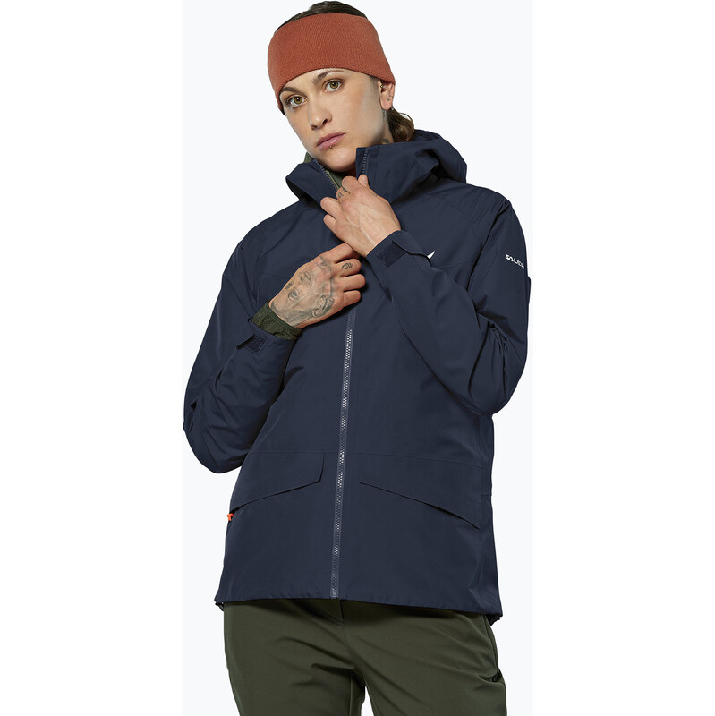 Dámská nepromokavá bunda Salewa Puez GTX 2L EPE navy blaze